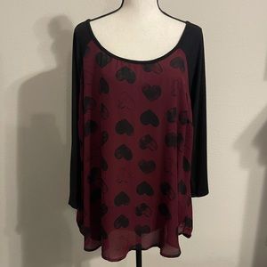 Torrid Heart Top